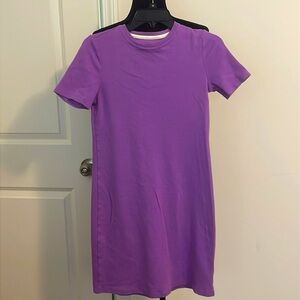 Isaac Mizrahi Live Essentials 100% Cotton Elbow Sleeve Dress Size XXS